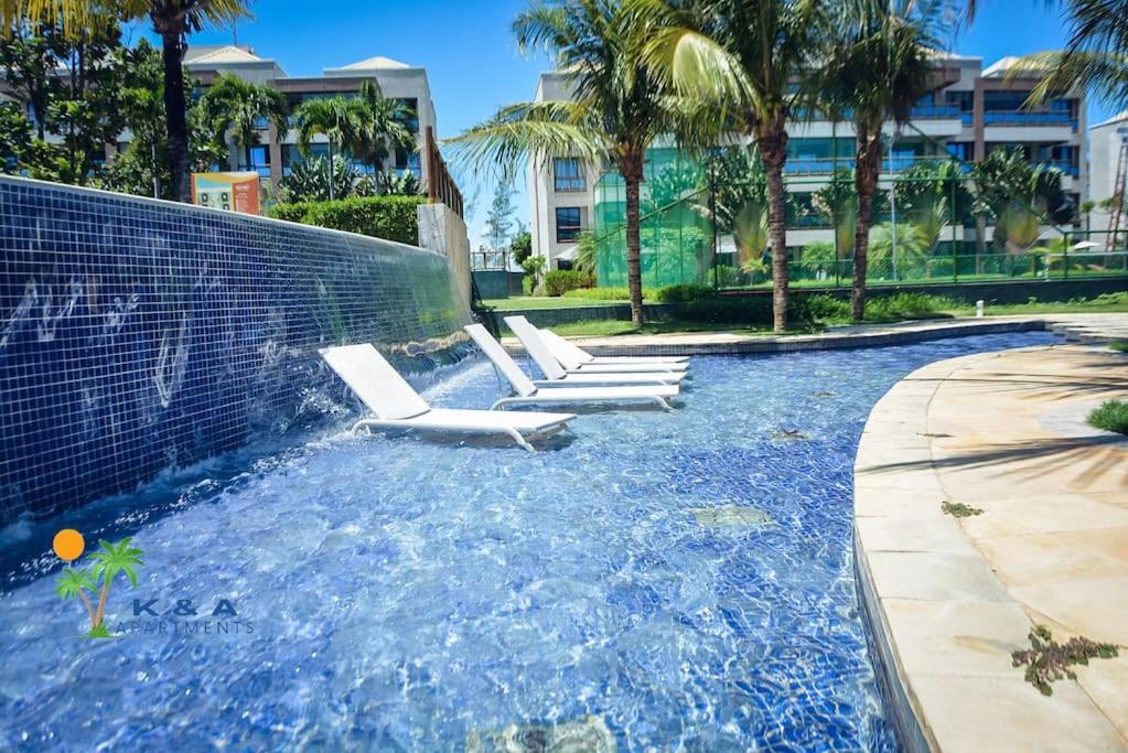 Cumbuco Wai Wai Apartamento Com Vista Para O Mar Luaran gambar