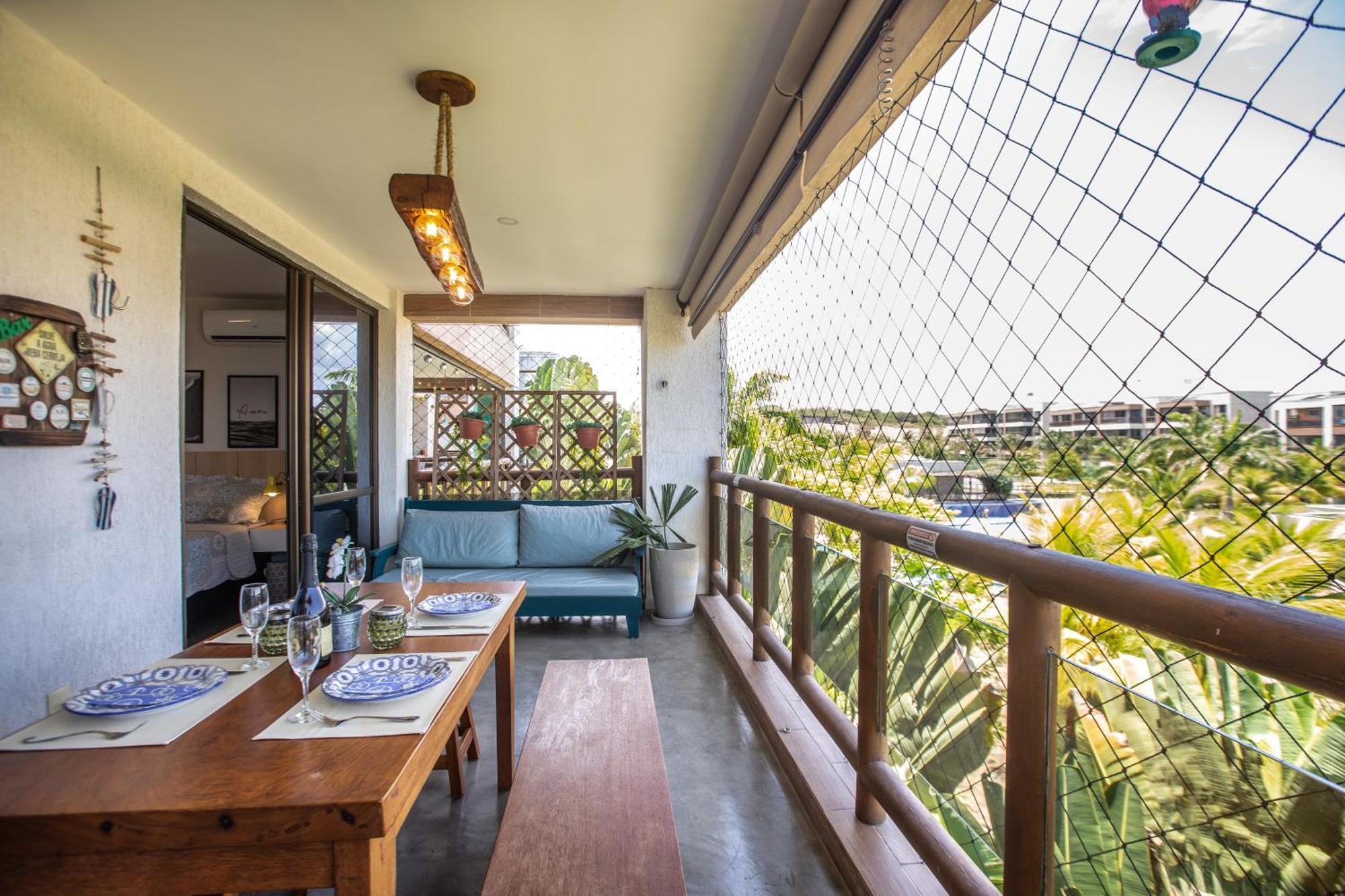 Cumbuco Wai Wai Apartamento Com Vista Para O Mar Luaran gambar