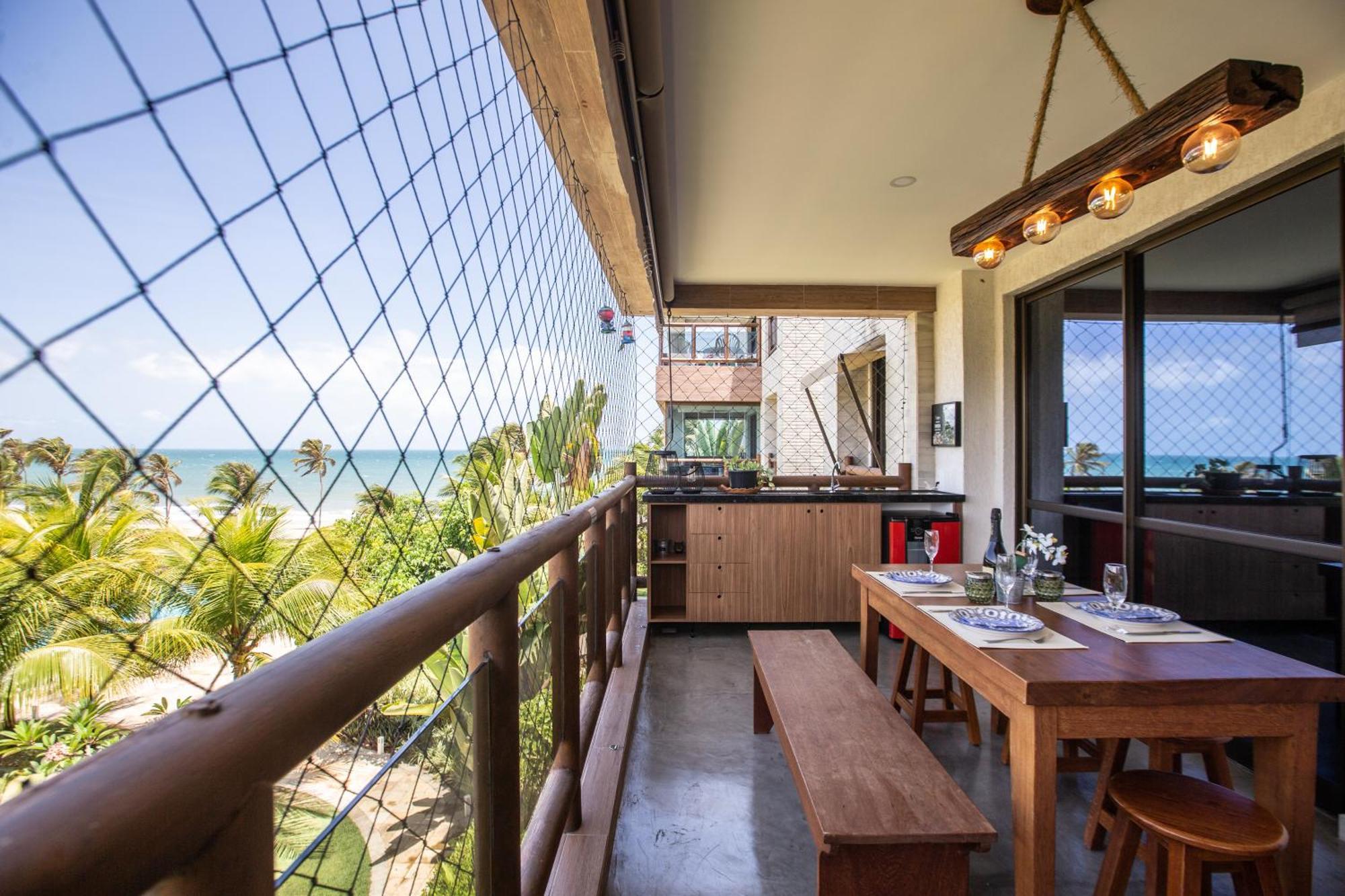Cumbuco Wai Wai Apartamento Com Vista Para O Mar Luaran gambar