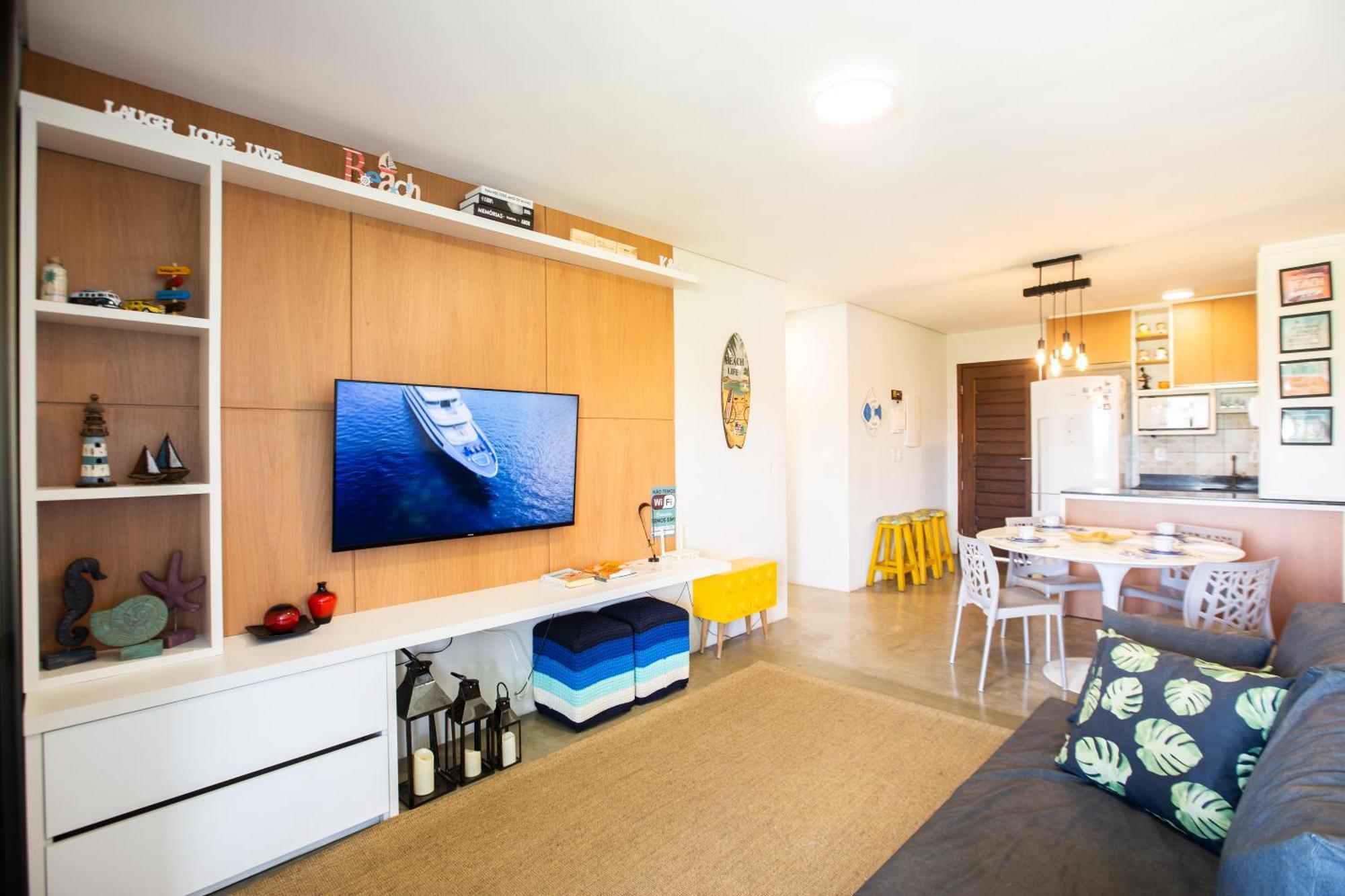 Cumbuco Wai Wai Apartamento Com Vista Para O Mar Luaran gambar