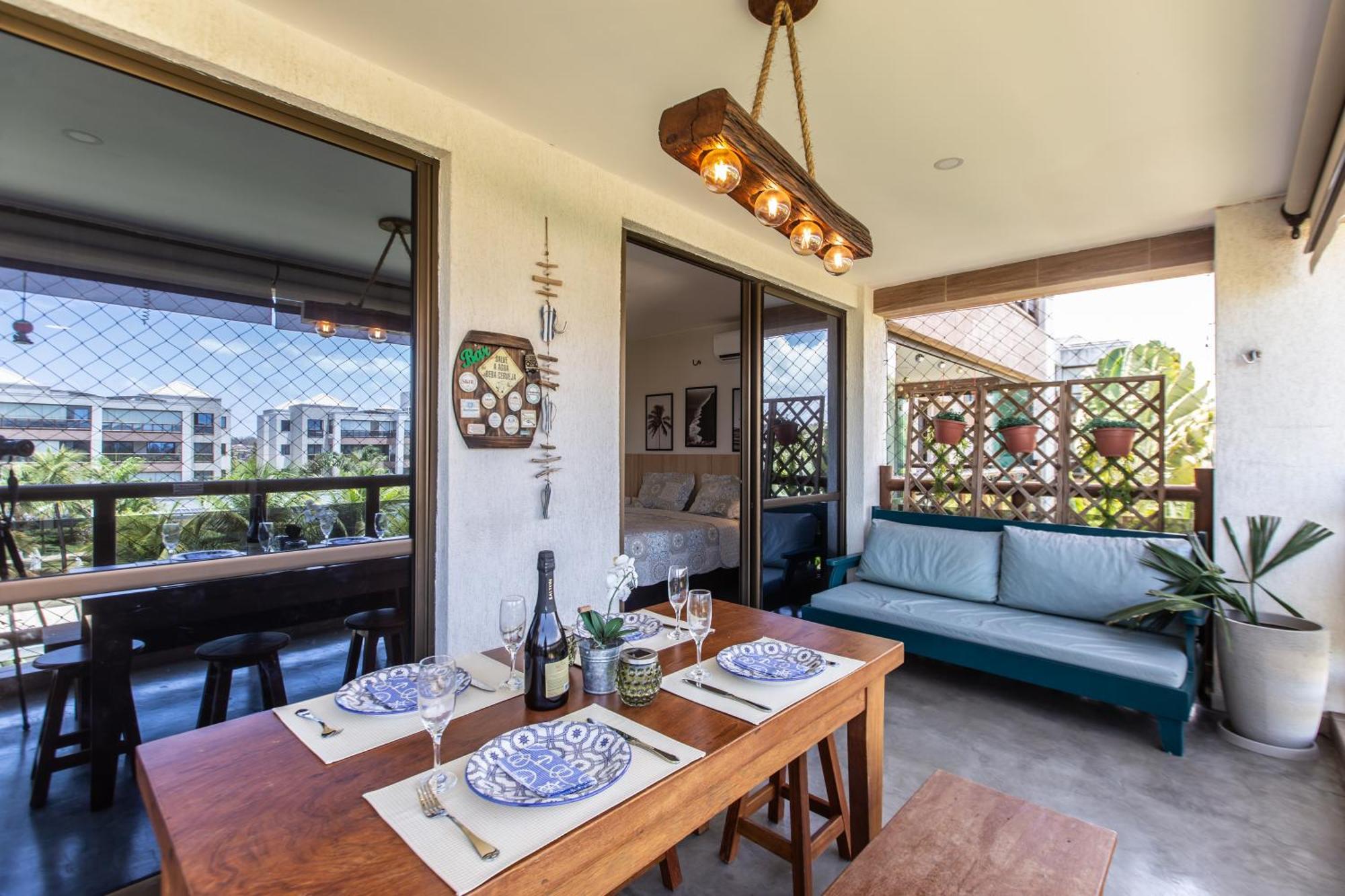 Cumbuco Wai Wai Apartamento Com Vista Para O Mar Luaran gambar