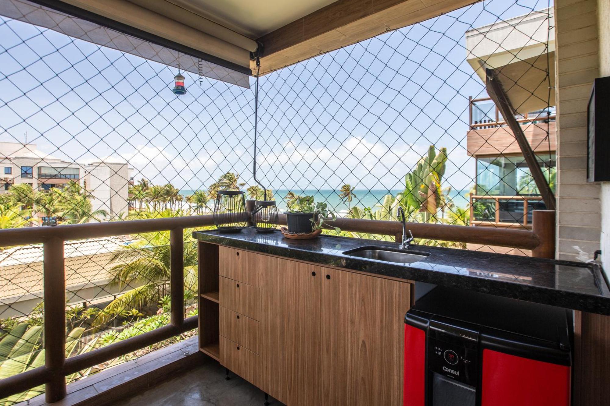Cumbuco Wai Wai Apartamento Com Vista Para O Mar Luaran gambar