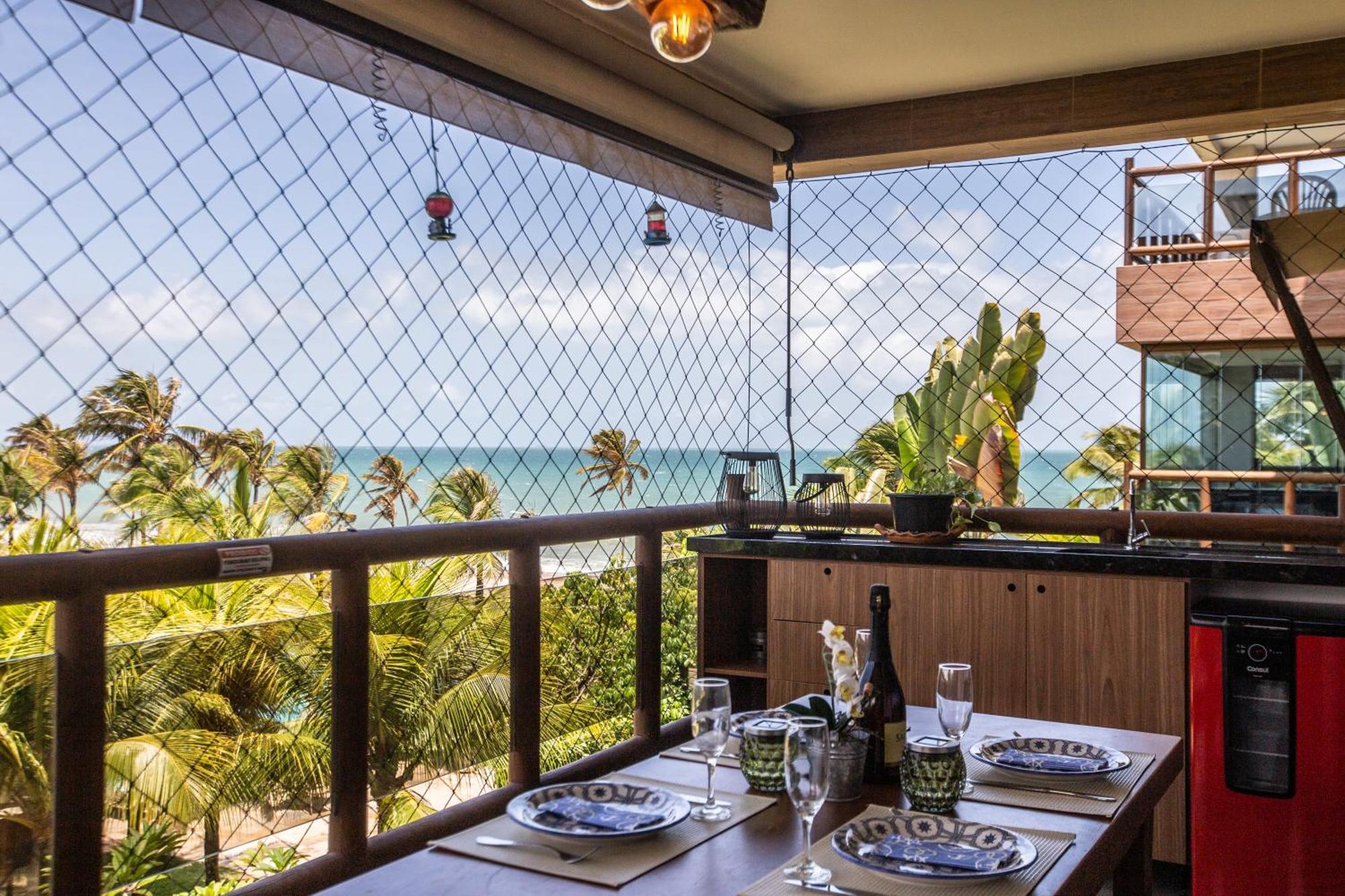 Cumbuco Wai Wai Apartamento Com Vista Para O Mar Luaran gambar